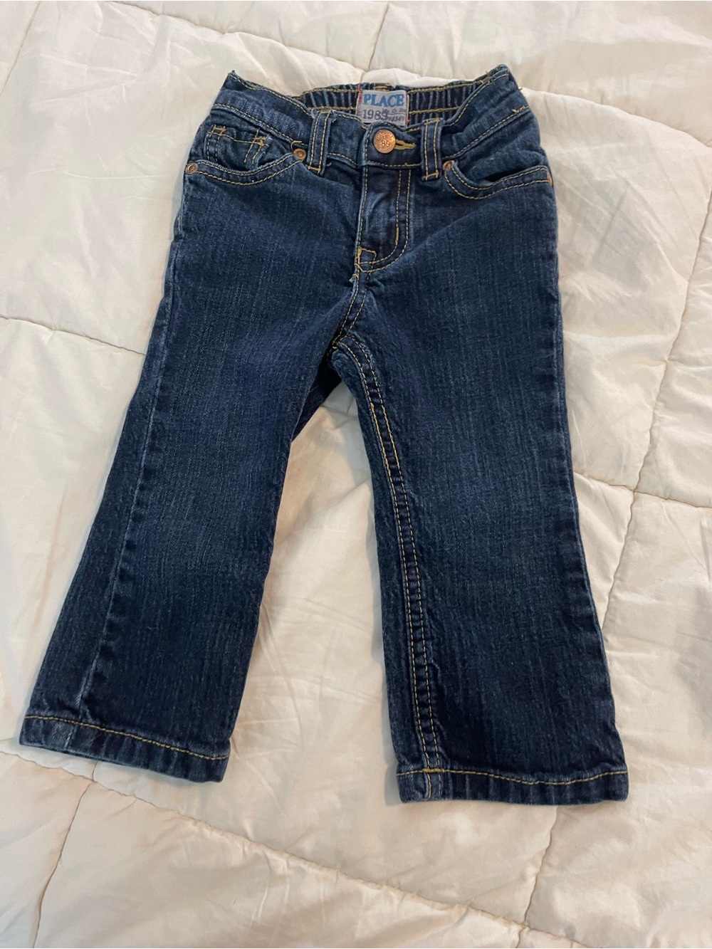 Place Kids Dark Blue Denim Jeans
